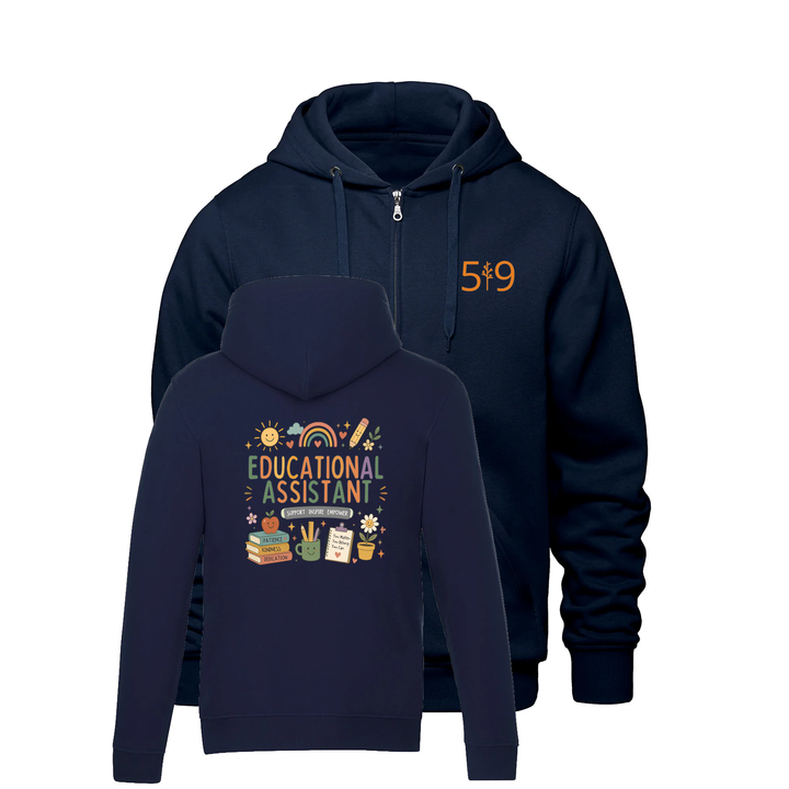 EDUCATIONAL ASSISTANT SUNSHINE ZIP-UP HOODIE (UNISEX)