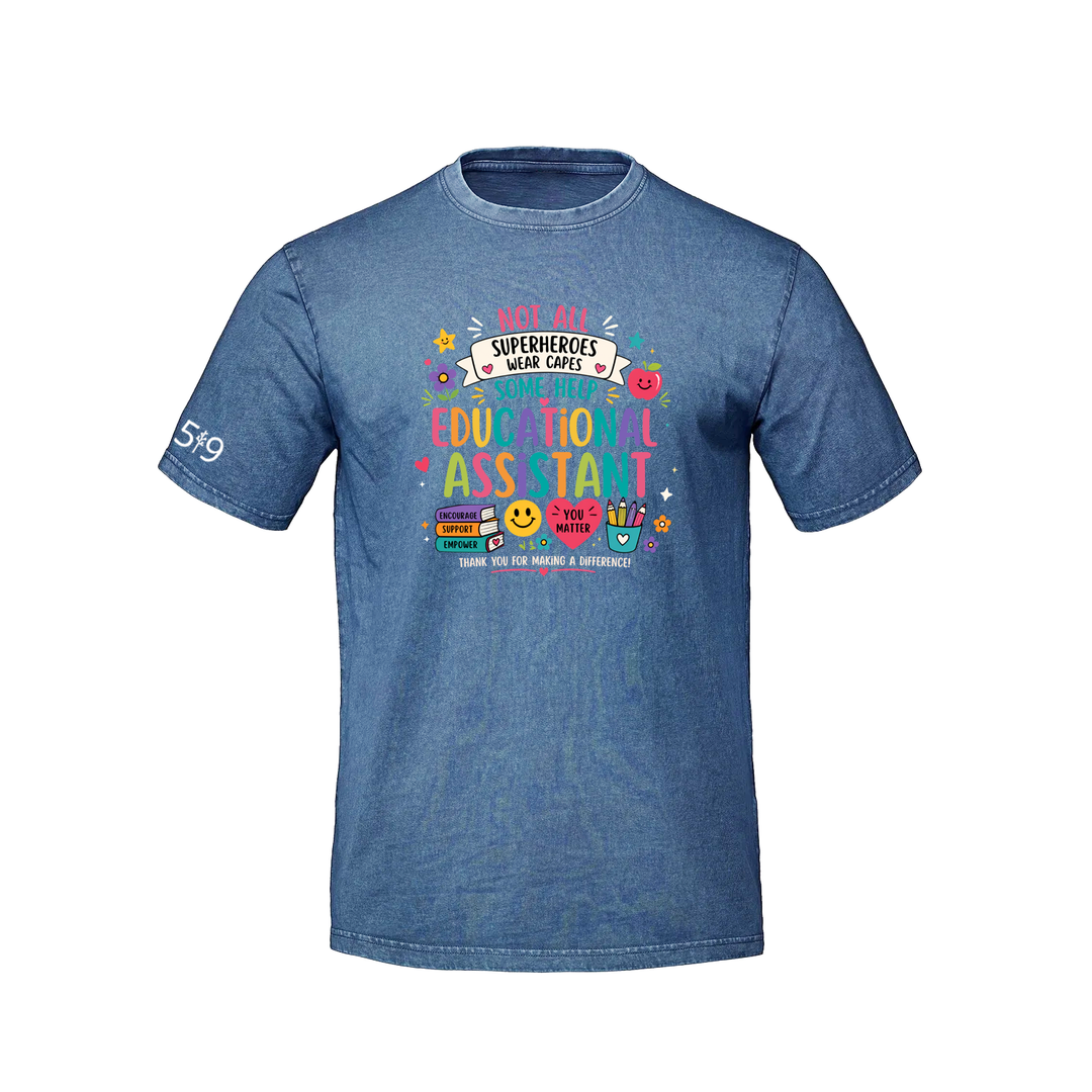 EDUCATIONAL ASSISTANT HERO RETRO TEE (UNISEX)
