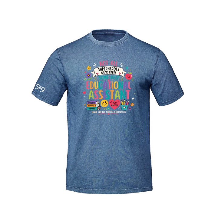 EDUCATIONAL ASSISTANT HERO RETRO TEE (UNISEX)