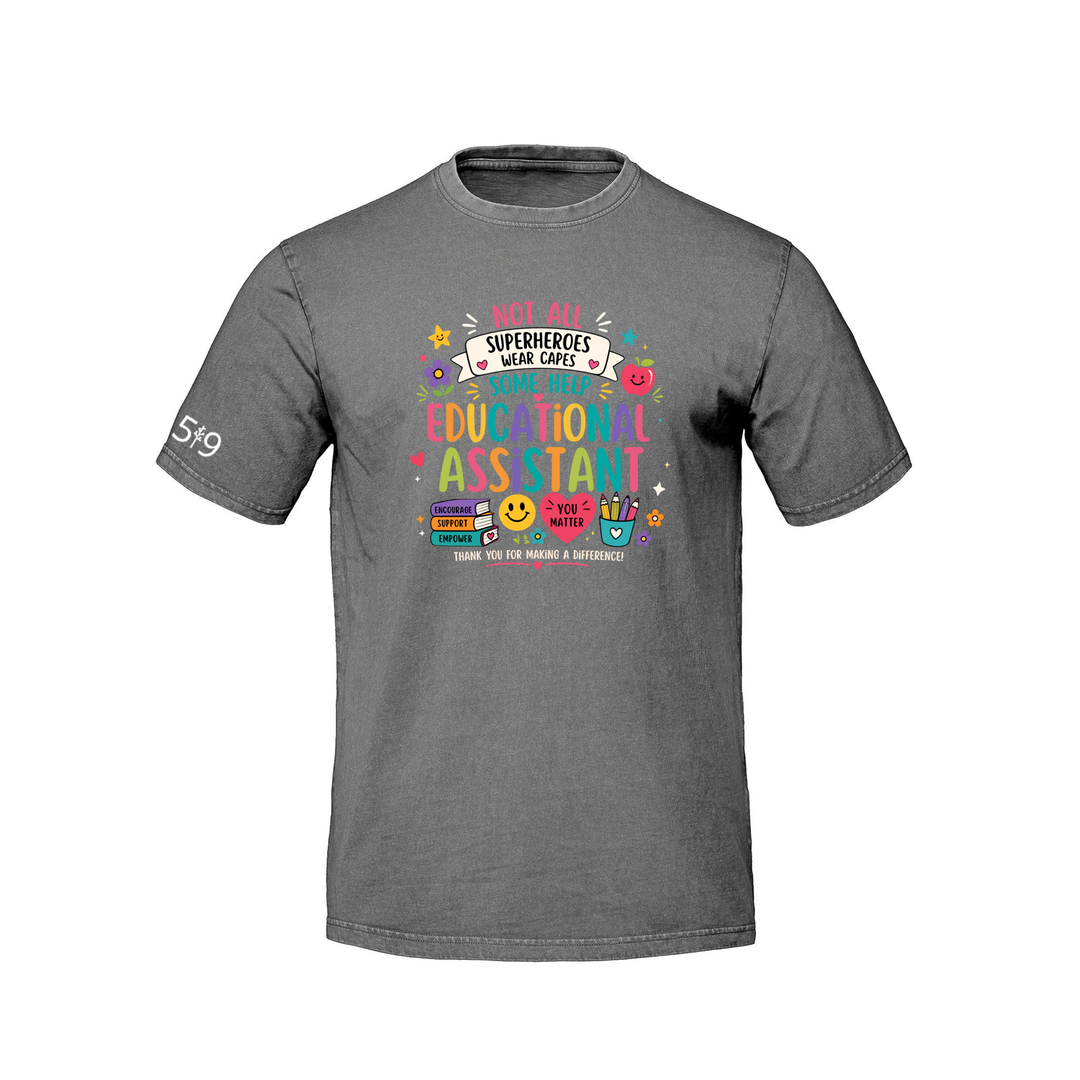 EDUCATIONAL ASSISTANT HERO RETRO TEE (UNISEX)