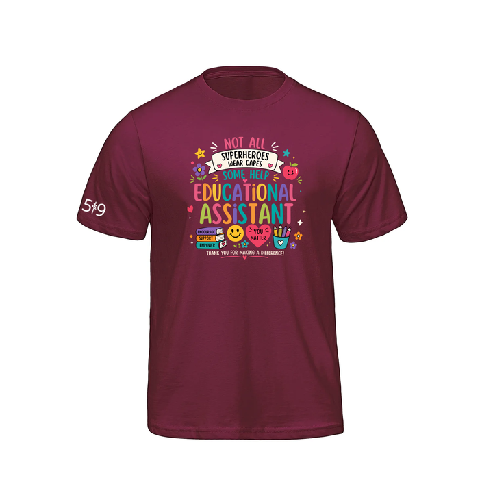 EDUCATIONAL ASSISTANT HERO TEE (MENS)