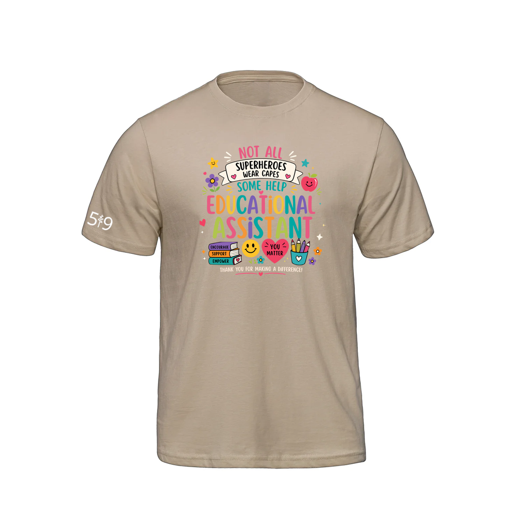 EDUCATIONAL ASSISTANT HERO TEE (MENS)