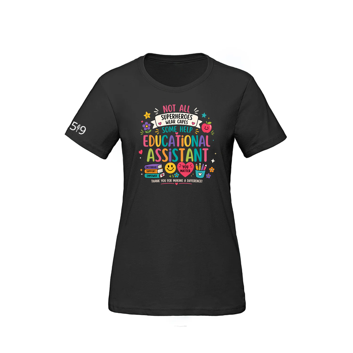 EDUCATIONAL ASSISTANT HERO TEE (WOMENS)