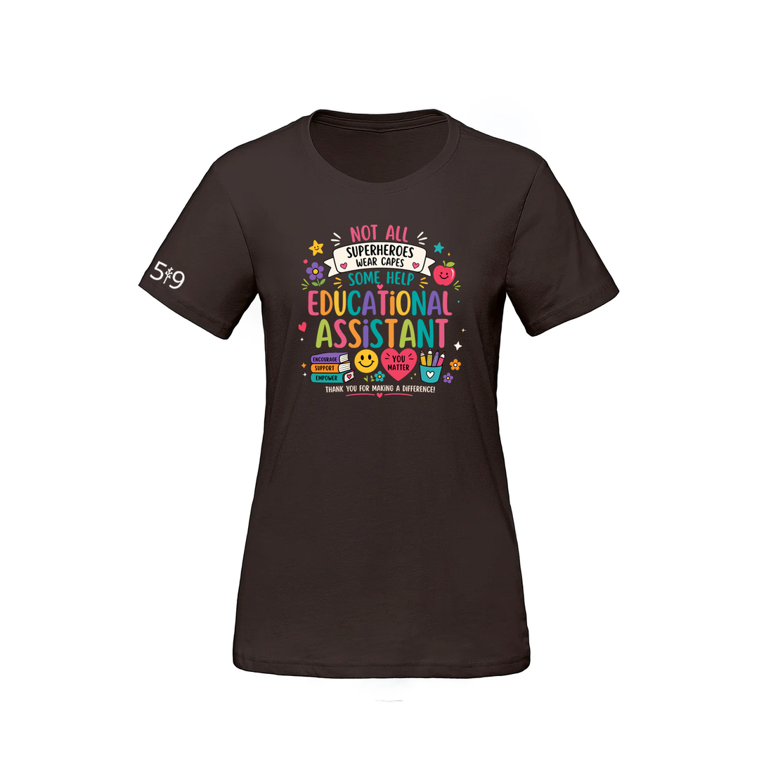 EDUCATIONAL ASSISTANT HERO TEE (WOMENS)