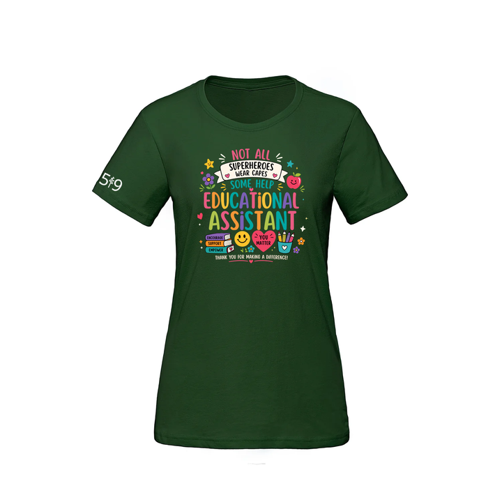 EDUCATIONAL ASSISTANT HERO TEE (WOMENS)