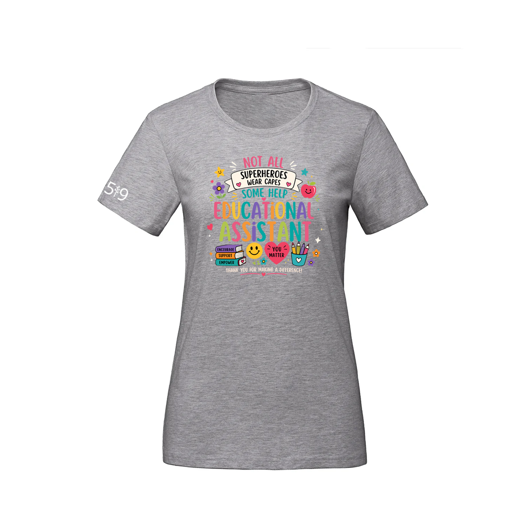 EDUCATIONAL ASSISTANT HERO TEE (WOMENS)