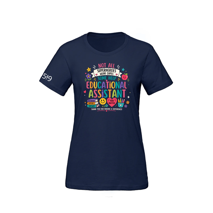 EDUCATIONAL ASSISTANT HERO TEE (WOMENS)