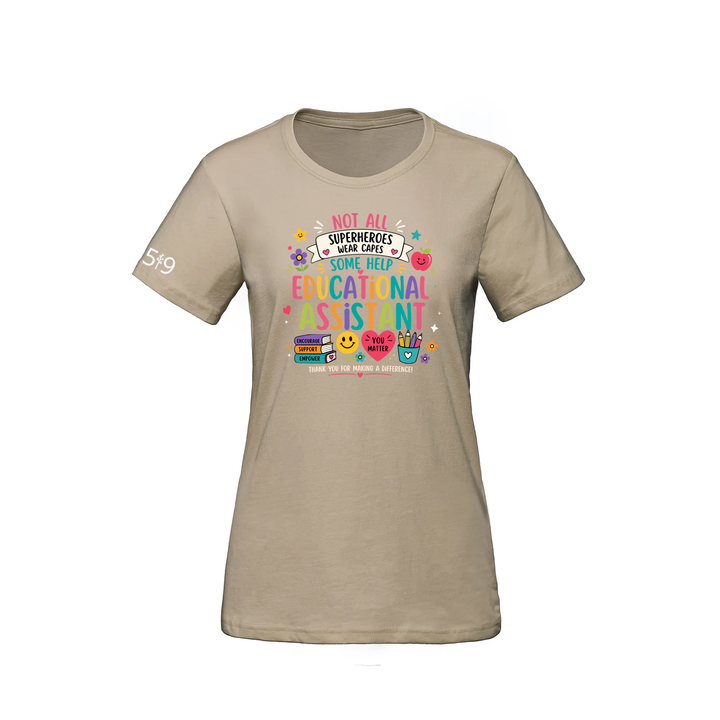 EDUCATIONAL ASSISTANT HERO TEE (WOMENS)