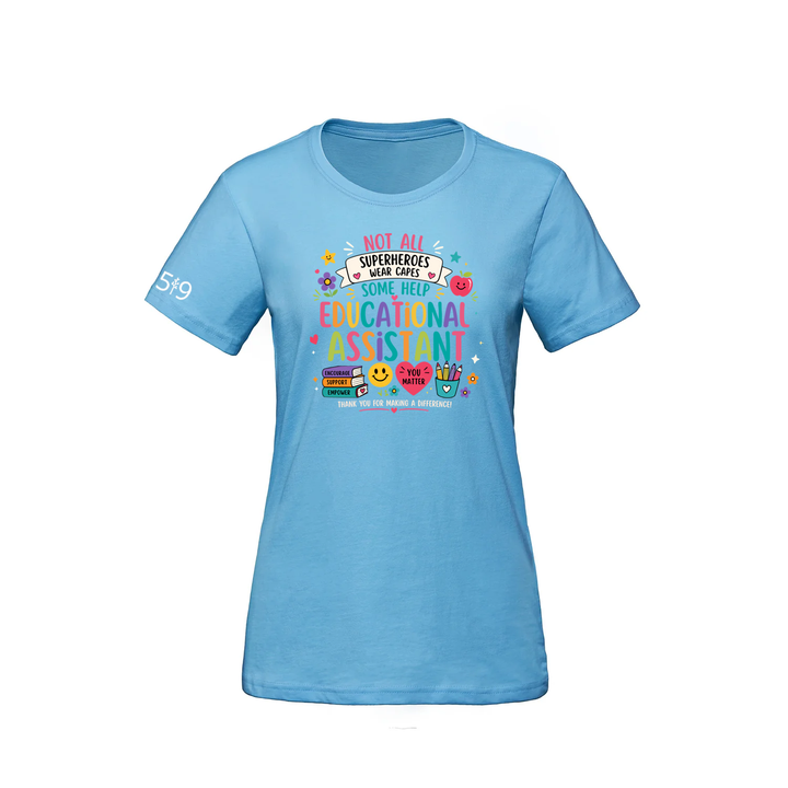 EDUCATIONAL ASSISTANT HERO TEE (WOMENS)
