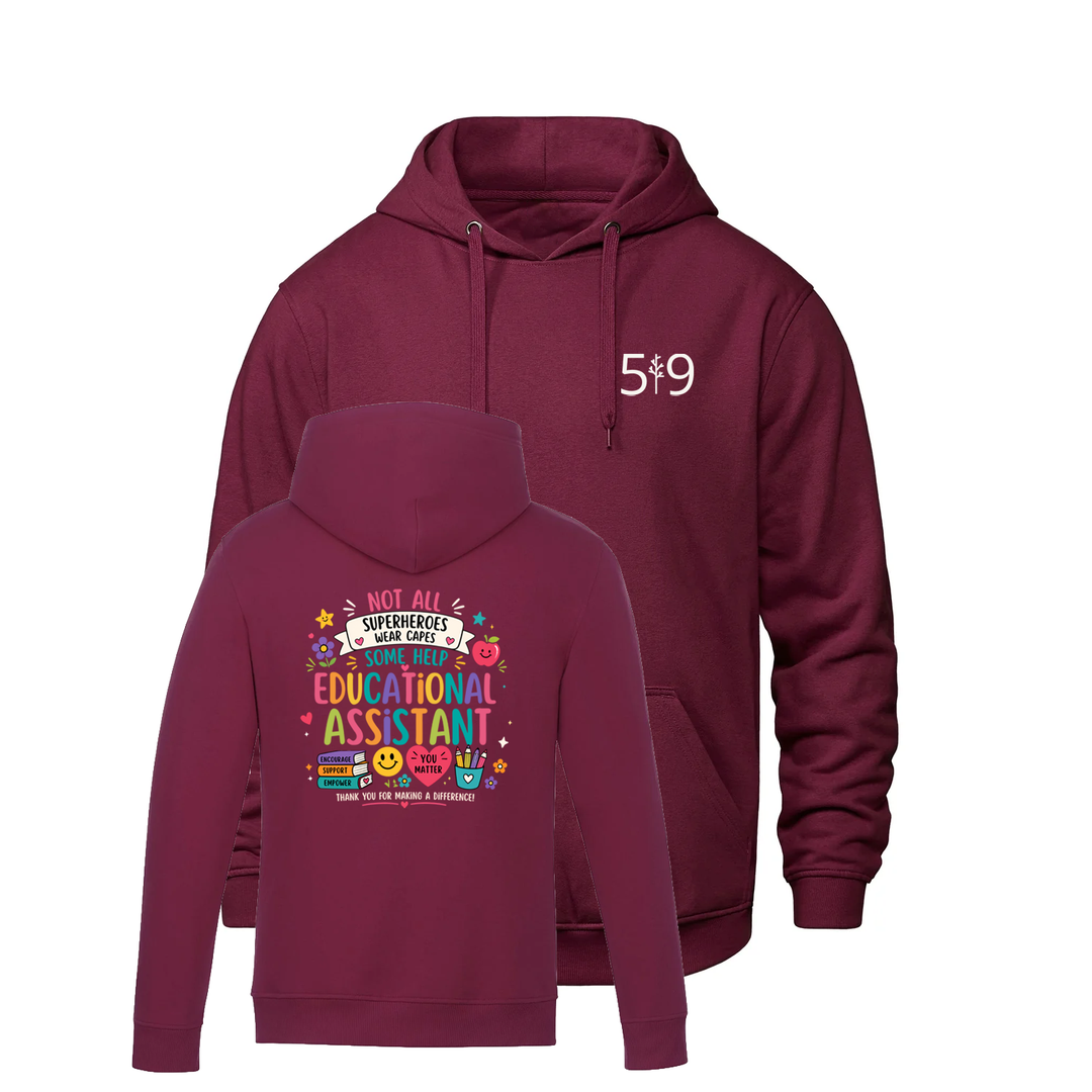 EDUCATIONAL ASSISTANT HERO HOODIE (UNISEX)