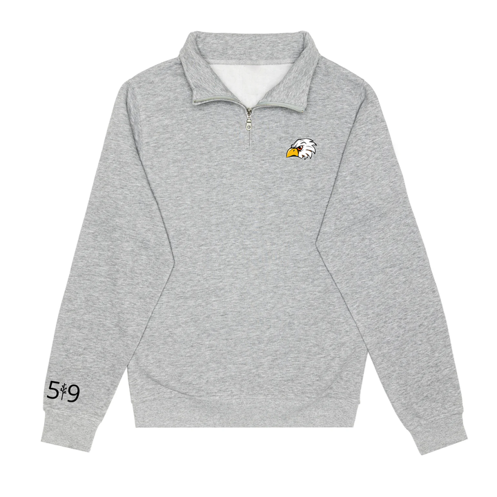 EKCOE EAGLES EMBROIDERED 1/4 ZIP (YOUTH)