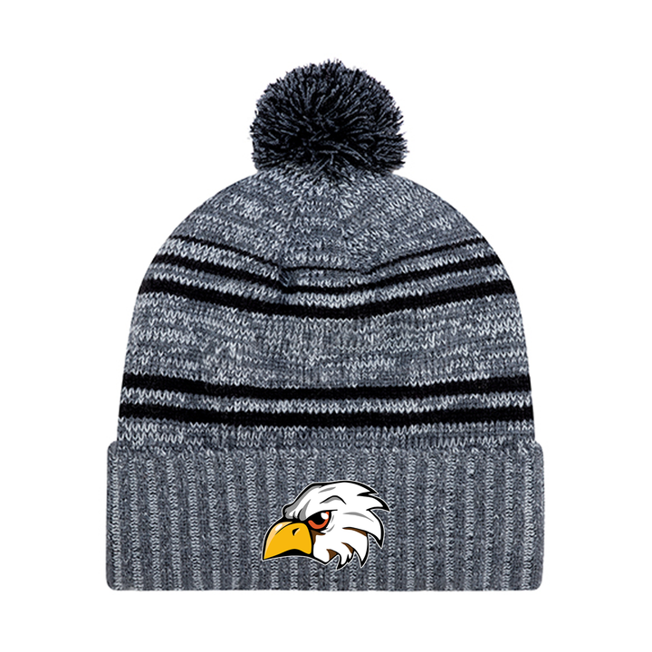 EKCOE EAGLES EMBROIDERED POM-POM TOQUE