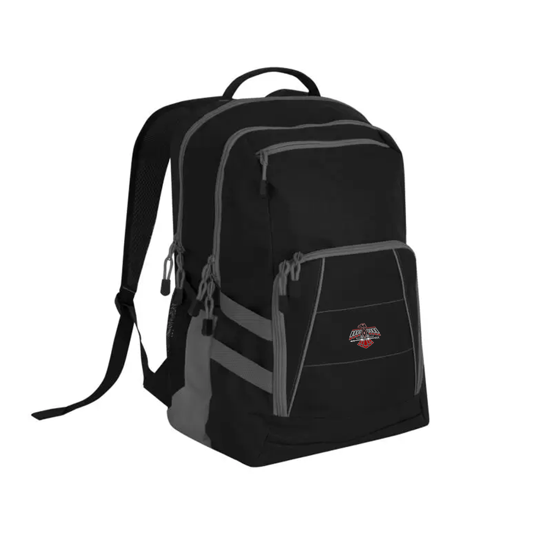 THUNDERBIRDS EMBROIDERED VARSITY BACKPACK