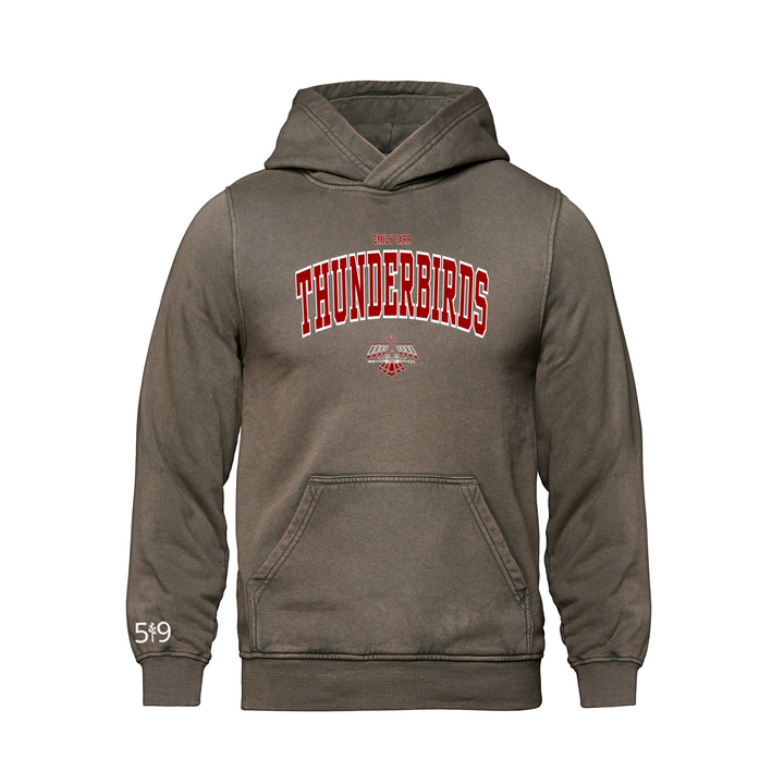 THUNDERBIRDS VARSITY RETRO HOODIE (UNISEX)