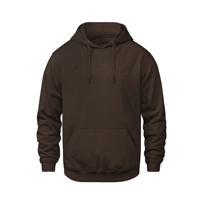 THE ELEVATED EDIT HOODIE - ESPRESSO (UNISEX)