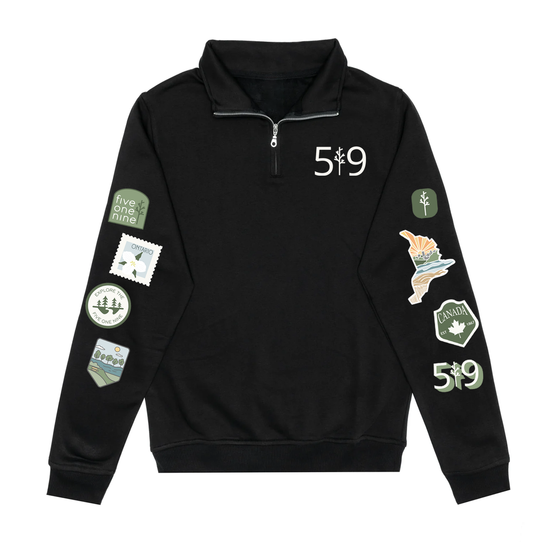 EXPLORE THE 519 1/4 ZIP (UNISEX)