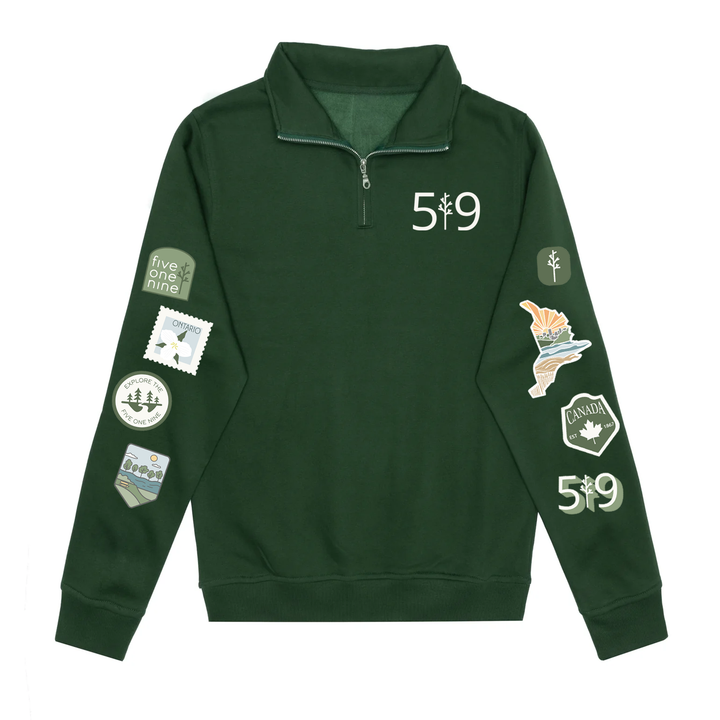 EXPLORE THE 519 1/4 ZIP (UNISEX)