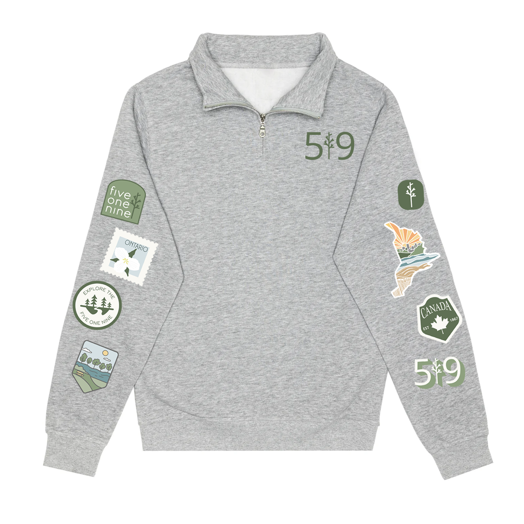 EXPLORE THE 519 1/4 ZIP (UNISEX)
