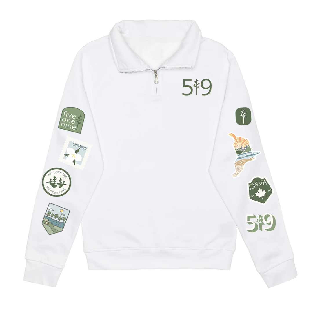 EXPLORE THE 519 1/4 ZIP (UNISEX)