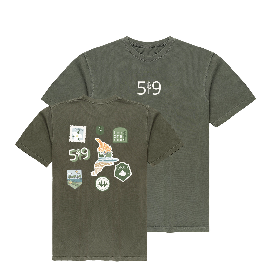 EXPLORE THE 519 VINTAGE TEE (UNISEX)