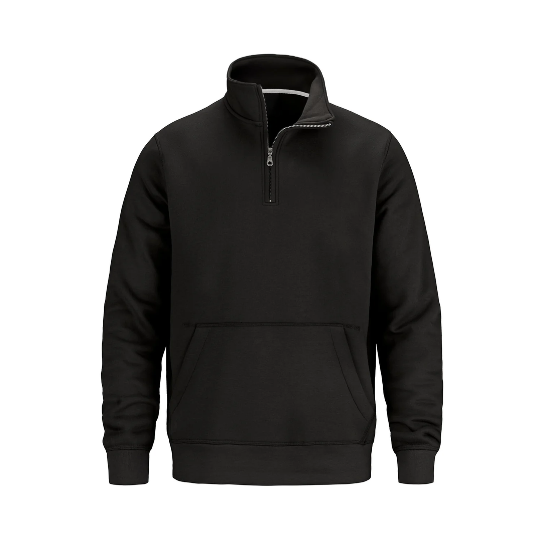 1/4 ZIPS W/ POUCH POCKET (UNISEX)