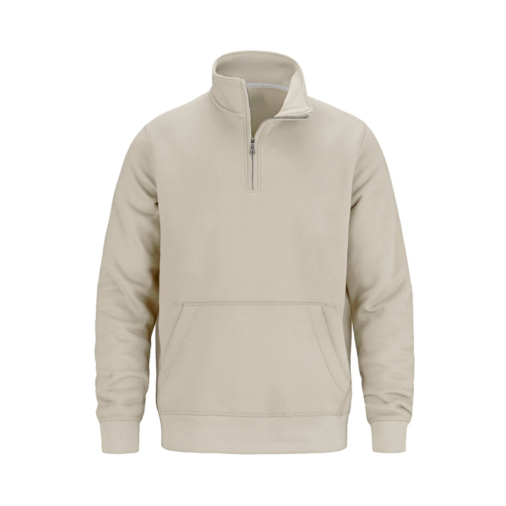 1/4 ZIPS W/ POUCH POCKET (UNISEX)