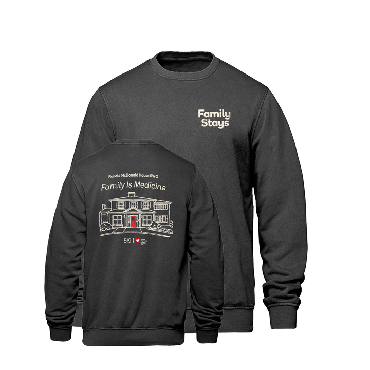 FAMILY STAYS RETRO CREW (UNISEX)