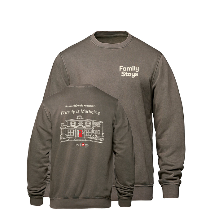 FAMILY STAYS RETRO CREW (UNISEX)