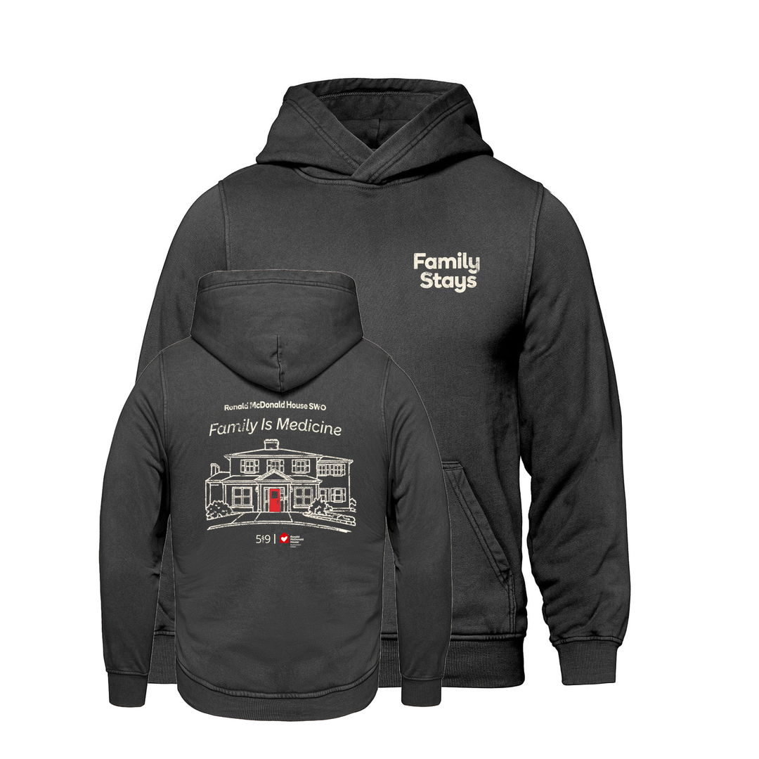 FAMILY STAYS RETRO HOODIE (UNISEX)
