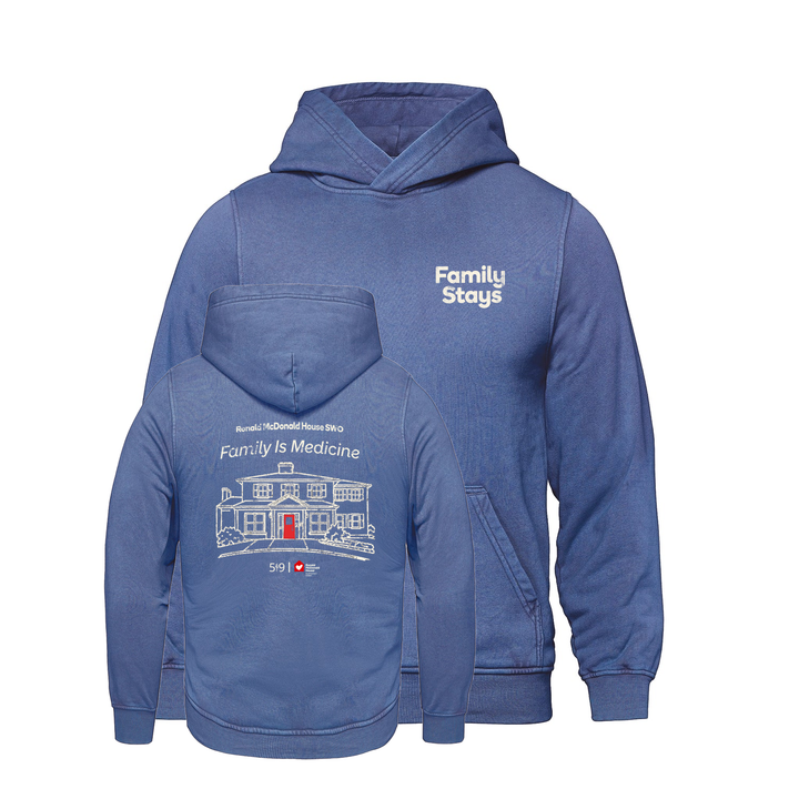 FAMILY STAYS RETRO HOODIE (UNISEX)