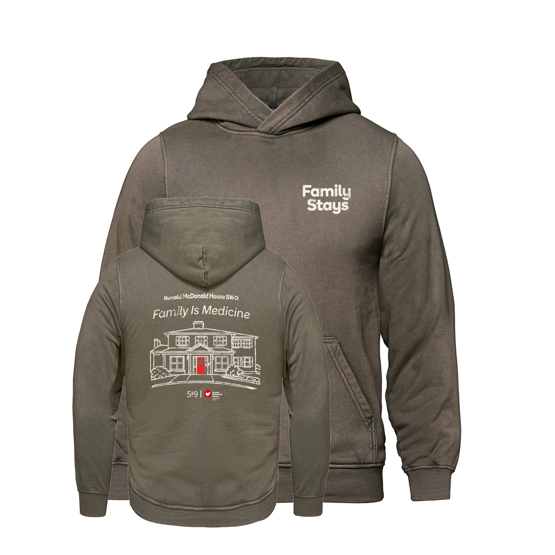FAMILY STAYS RETRO HOODIE (UNISEX)