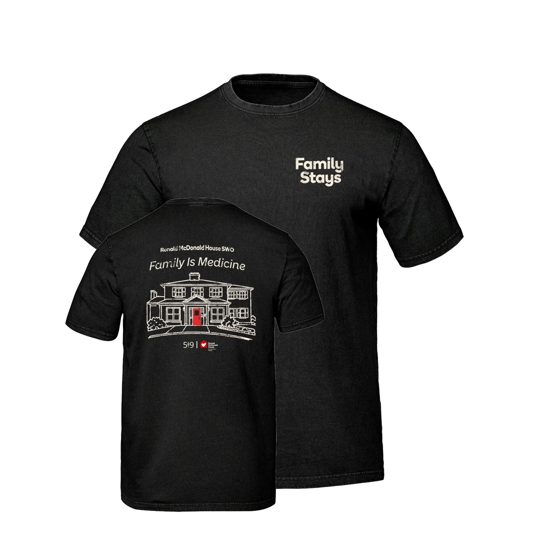 FAMILY STAYS RETRO TEE (UNISEX)
