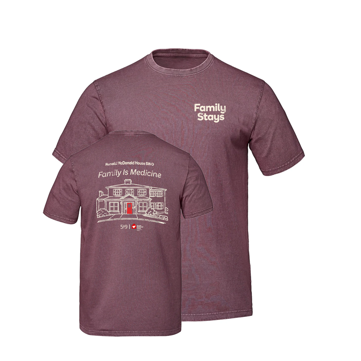 FAMILY STAYS RETRO TEE (UNISEX)
