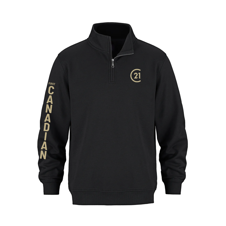 FIRST CANADIAN SLEEVE 1/4 ZIP (UNISEX)
