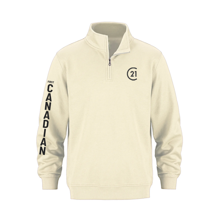 FIRST CANADIAN SLEEVE 1/4 ZIP (UNISEX)
