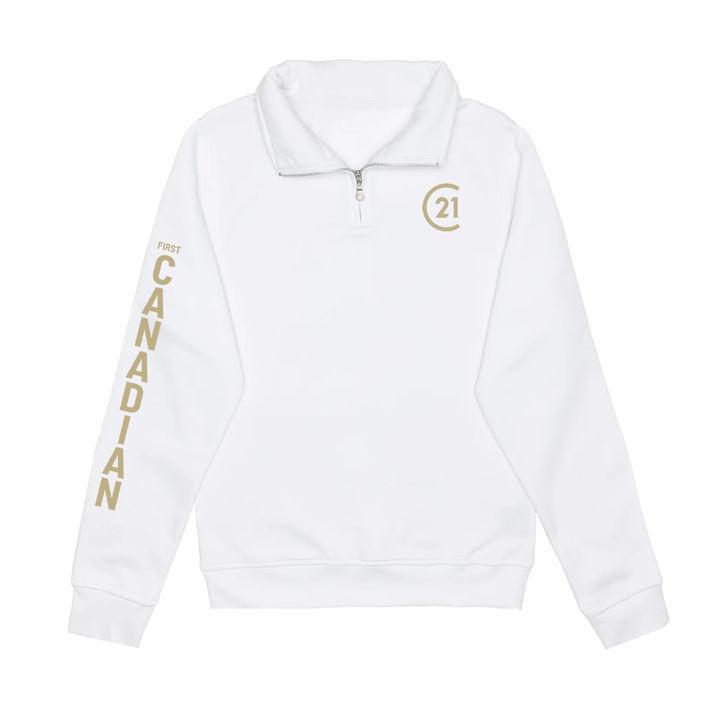 FIRST CANADIAN SLEEVE 1/4 ZIP (UNISEX)