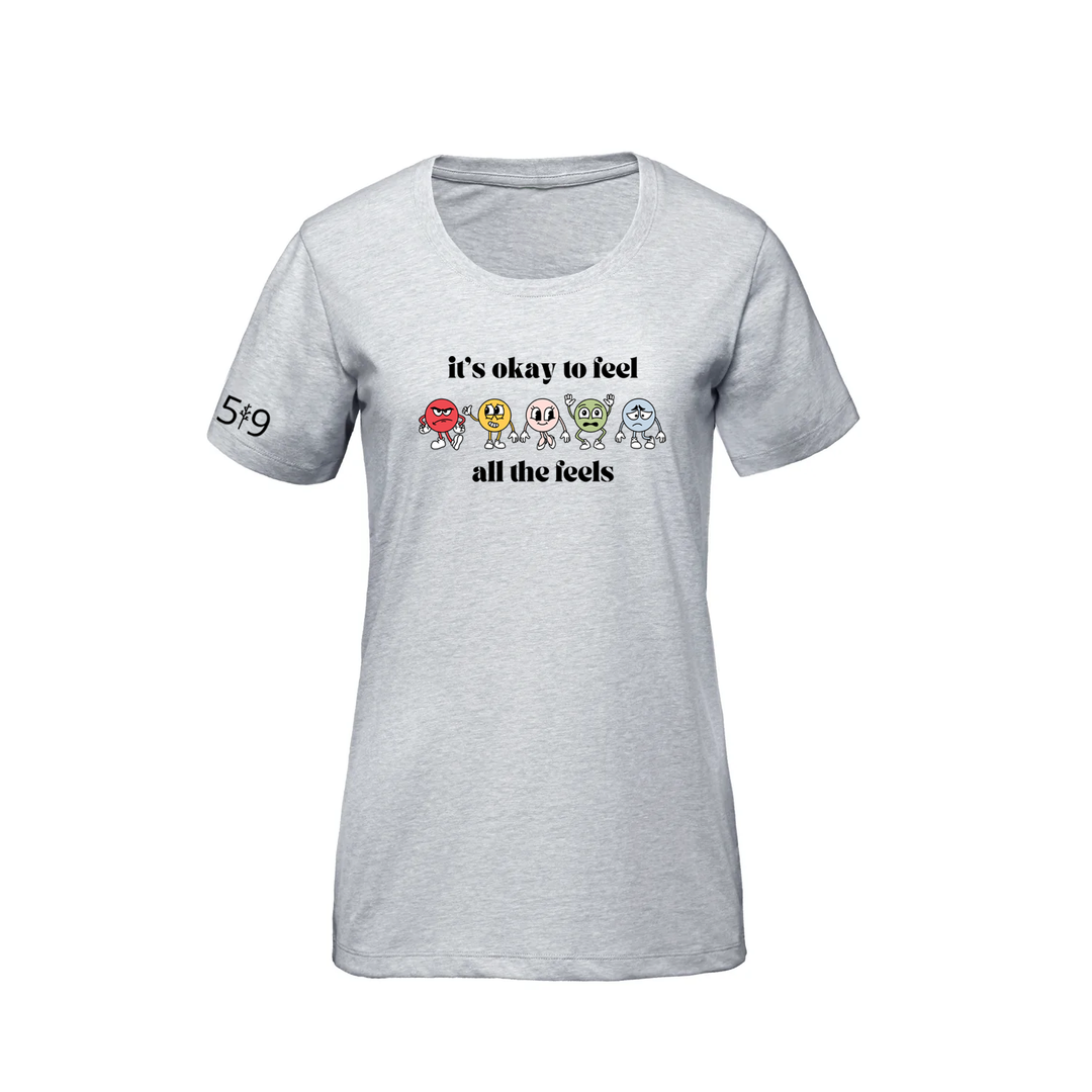 ALL THE FEELS PREMIUM TEE (WOMENS)