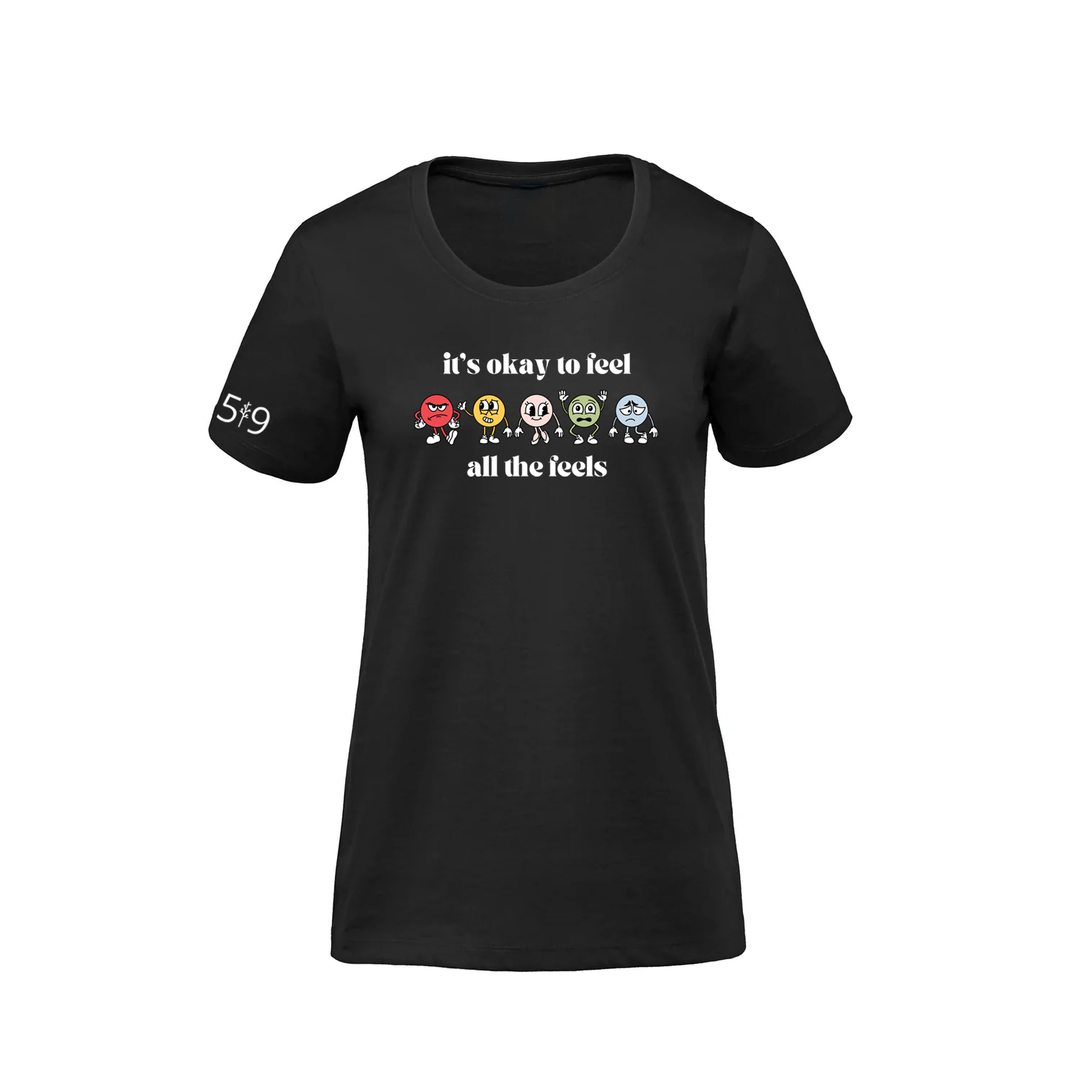 ALL THE FEELS PREMIUM TEE (WOMENS)