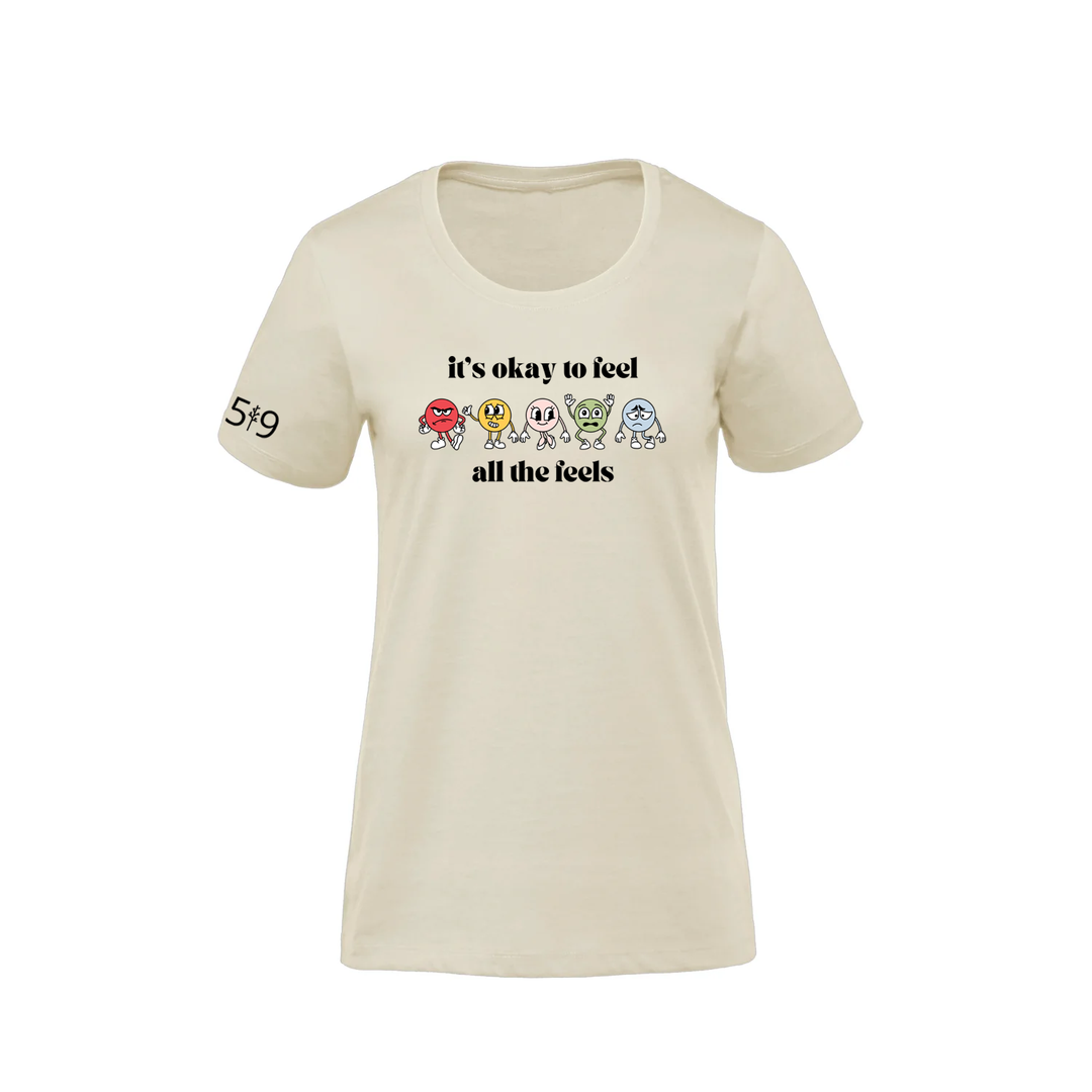 ALL THE FEELS PREMIUM TEE (WOMENS)