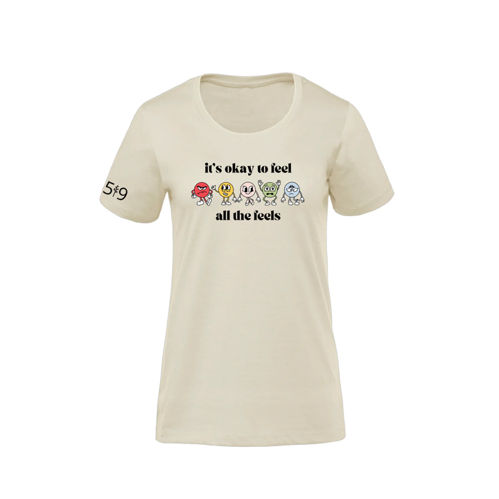 ALL THE FEELS PREMIUM TEE (WOMENS)