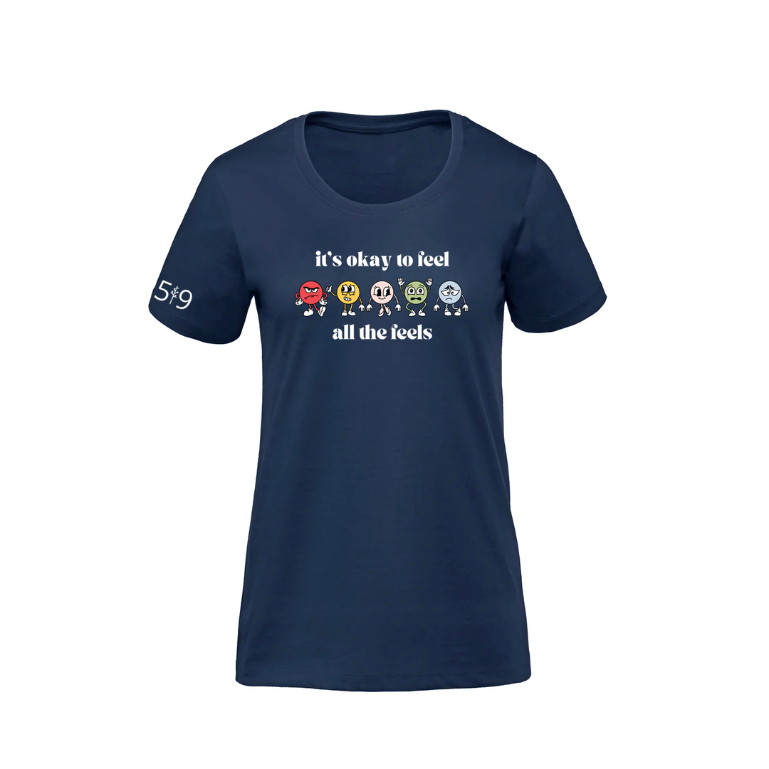 ALL THE FEELS PREMIUM TEE (WOMENS)