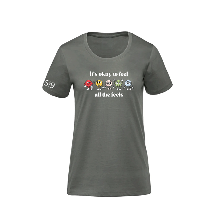 ALL THE FEELS PREMIUM TEE (WOMENS)