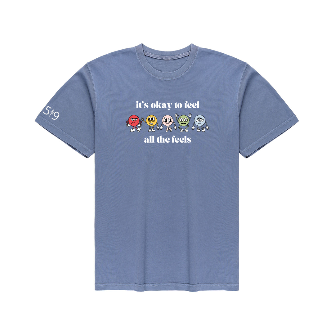 ALL THE FEELS VINTAGE TEE (UNISEX)