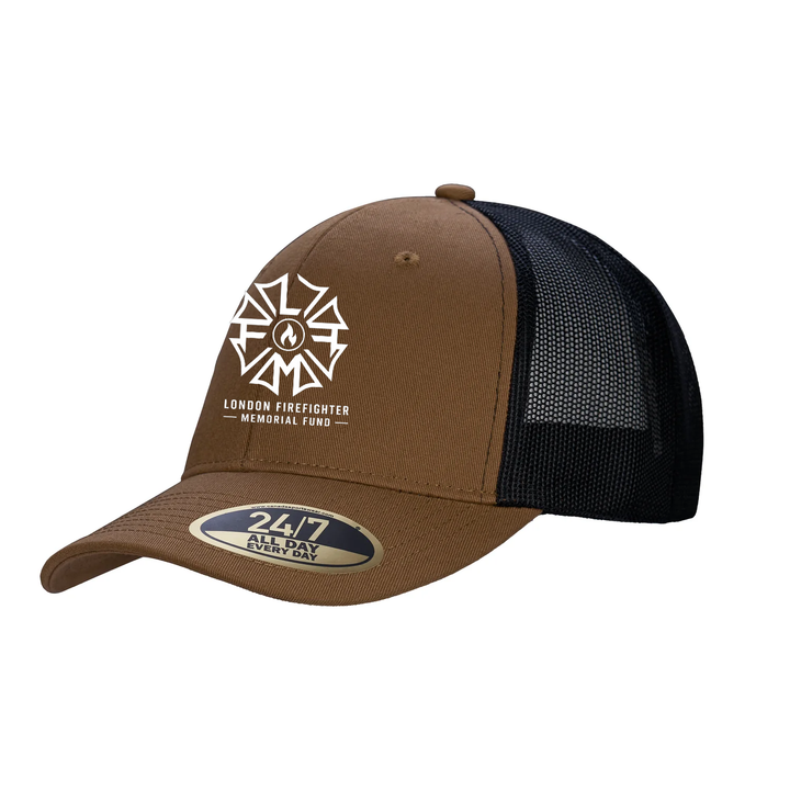 FIREFIGHTERS MEMORIAL FUND EMBROIDERED TRUCKER CAP
