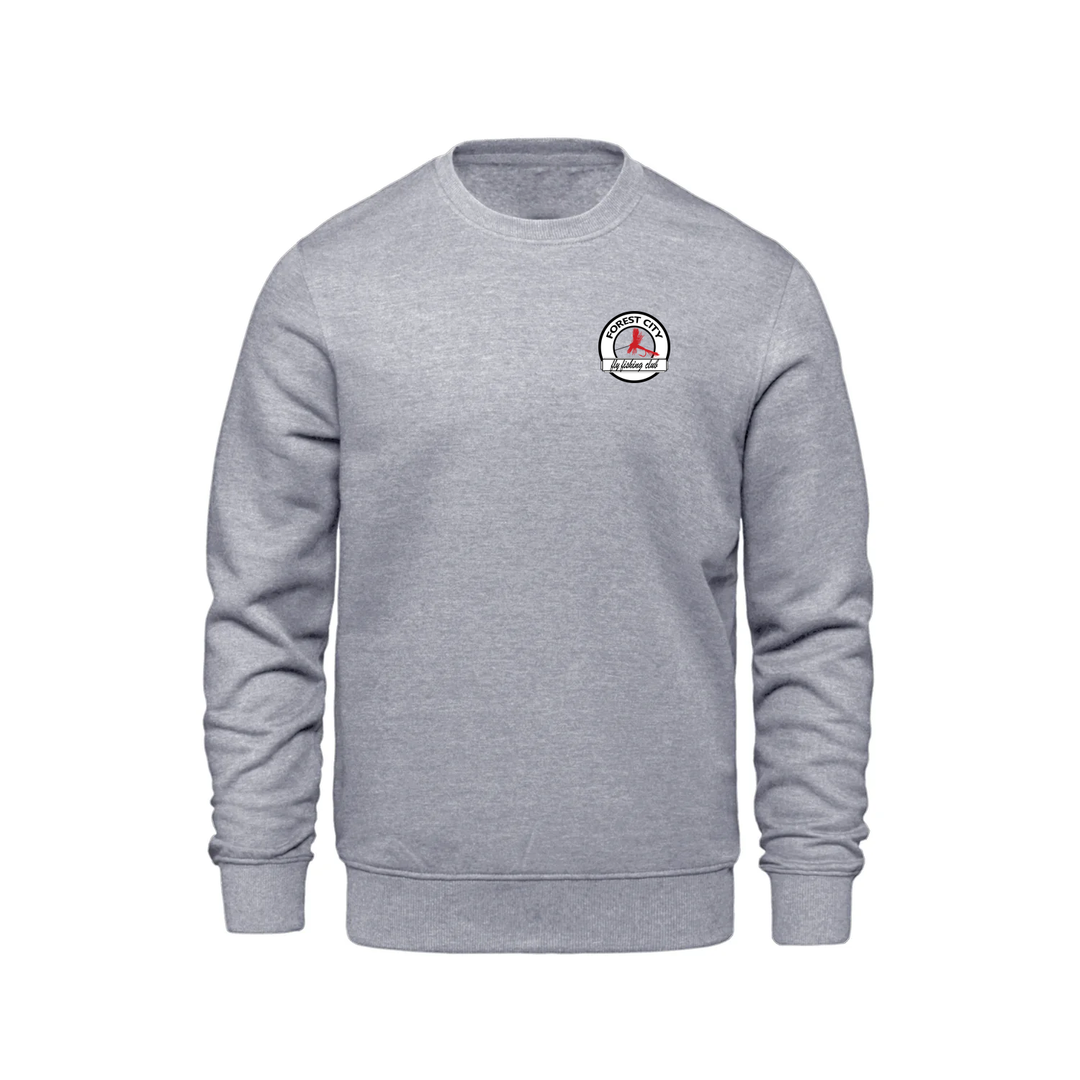 FLY FISHING CLUB EMBROIDERED CREW (UNISEX)