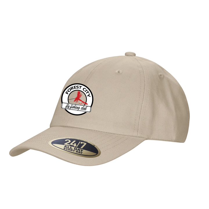 FLY FISHING CLUB EMBROIDERED DAD CAP