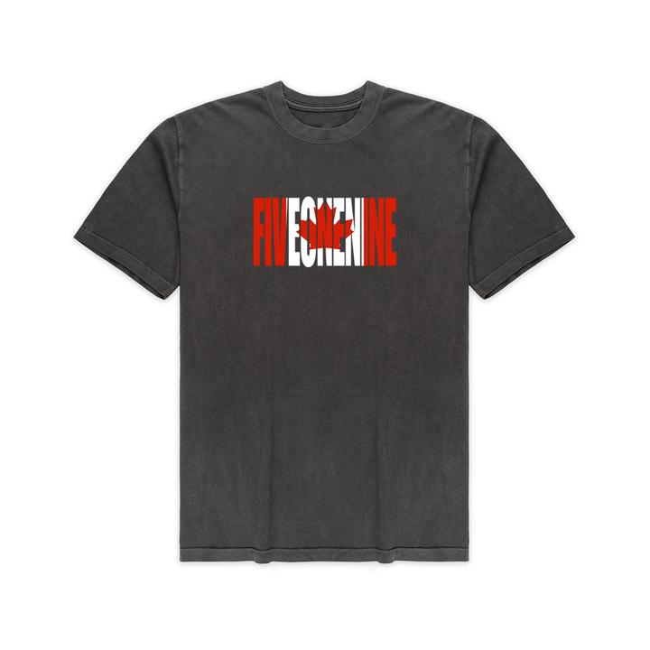 CANADIAN FLAG VINTAGE TEE (UNISEX)