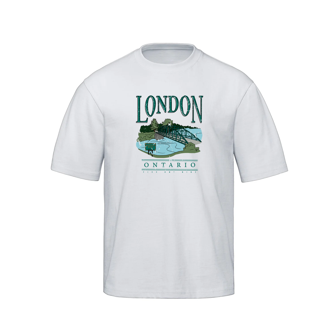 LONDON VINTAGE BLACKFRIARS OVERSIZED TEE (UNISEX)