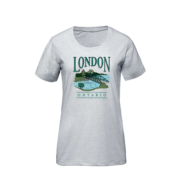 LONDON VINTAGE BLACKFRIARS PREMIUM TEE (WOMENS)