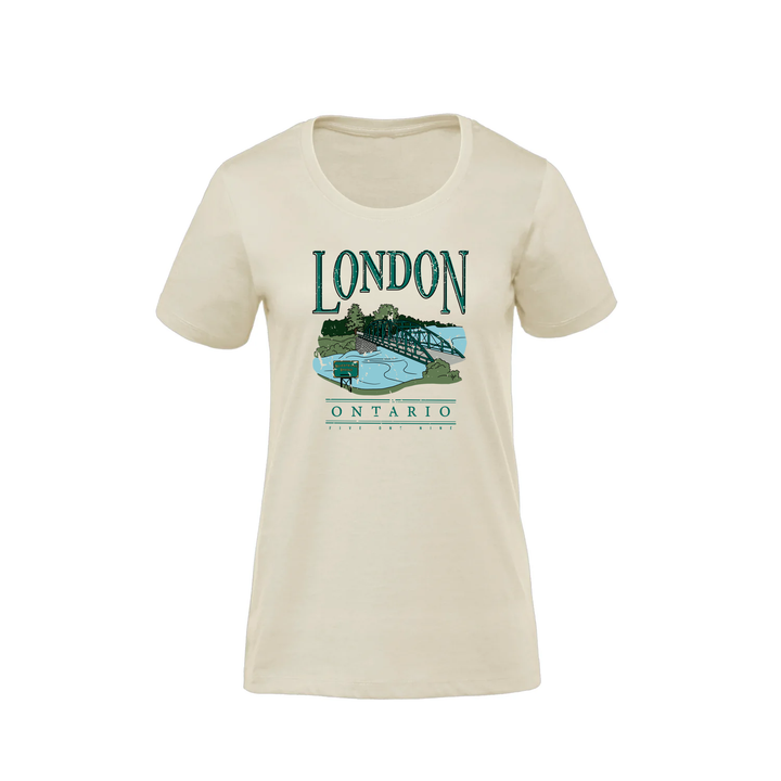 LONDON VINTAGE BLACKFRIARS PREMIUM TEE (WOMENS)